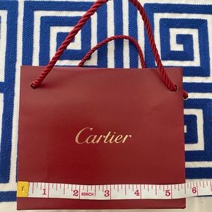 Cartier mini gift bags. New